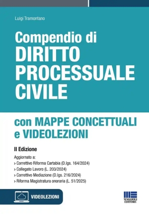 Compendio Diritto Process.civile 2025 fronte