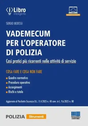 Vademecum Operatore Polizia 2ed. fronte