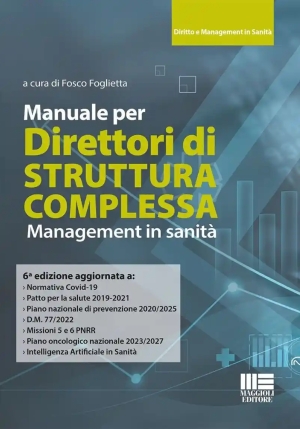 Manuale Direttori Strutt.complessa 6ed. fronte