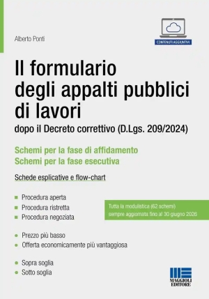 Formulario Appalti Pubblici Lavori fronte