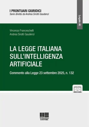 Legge Italiana Intelligenza Artificiale fronte