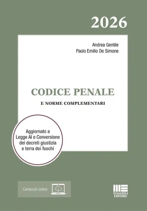 Codice Penale E Leggi Complementari fronte