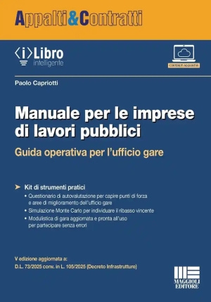 Manuale Per Le Imprese Di Lavori Pubblici fronte