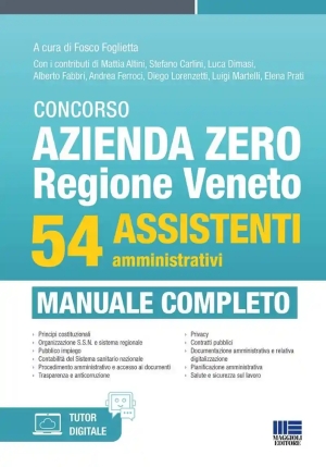 54 Assistenti Azienda Zero Veneto fronte