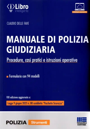 Manuale Polizia Giudiziaria 8ed. fronte