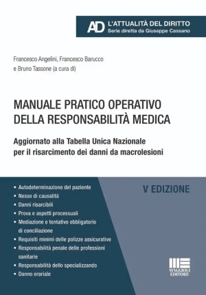 Manuale Responsabilit? Medica 5ed. 2026 fronte
