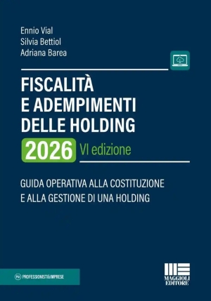 Fiscalita' Adempimenti Holding 2026 6ed fronte
