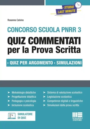 Quiz Comm. Prova Scritta Scuola Pnrr3 fronte