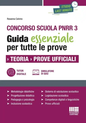 Guida Essenziale Concorso Scuola Pnn3 fronte