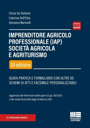 Imprenditore Agricolo Profess.soc.agric. fronte