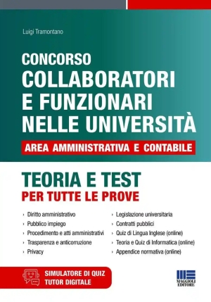 Collaboratori E Funzionari Universita' fronte