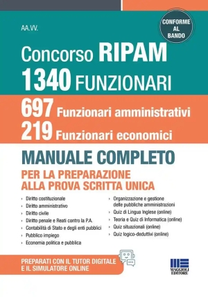 697 Funzionari Amm.219 Economici Ripam fronte