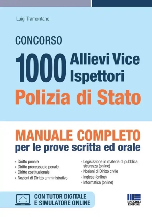 1000 Allievi Vice Ispettori P.stato 2026 fronte