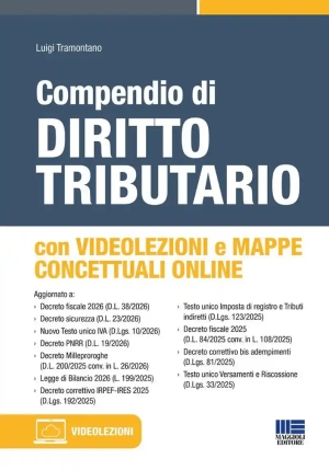 Compendio Di Diritto Tributario fronte