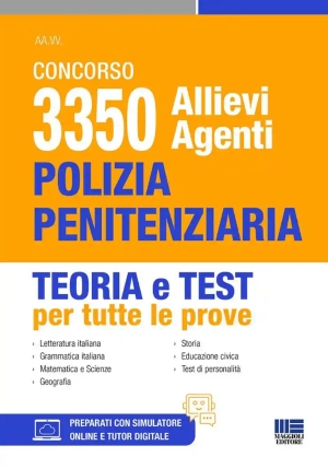 3350 Allievi Agenti Polizia Penitenziari fronte