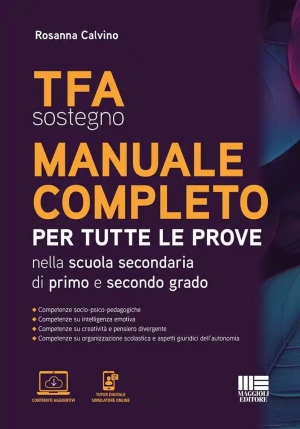 Tfa Sostegno Manuale Prove Second.12gr fronte