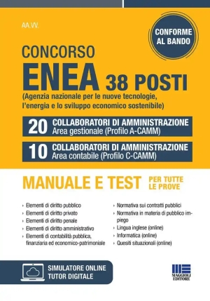 38 Posti Concorso Enea 2026 fronte