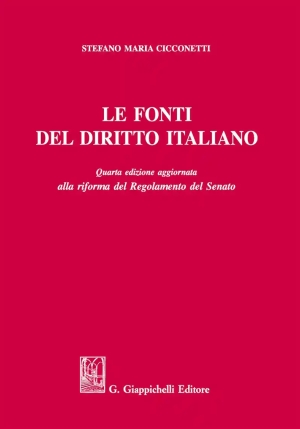 Fonti Del Diritto Italiano fronte