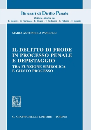 Delitto Frode Nel Proc. fronte