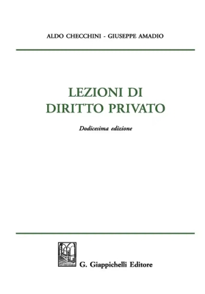 Lezioni Di Diritto Privato fronte