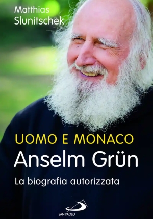 Uomo E Monaco Ansel Grun fronte