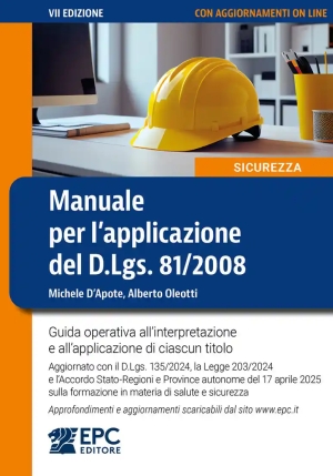 Manuale Per Applicazione D.lgs 812008 fronte