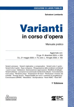 Varianti In Corso D'opera fronte