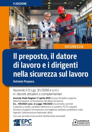 Preposto Datore Lavoro Dirig.sic.lav.10e fronte