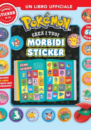 Pokemon. Crea I Tuoi Morbidi Sticker fronte