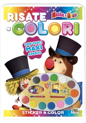 Risate A Colori + Acquerelli. Ediz. Illustrata fronte