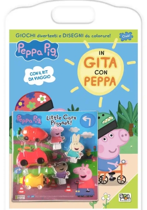 In Gita Con Peppa. Peppa Pig. Ediz. A Colori. Con Set Macchinine fronte