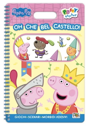 Castello Di Peppa. Peppa Pig. Puffy Sticker. Ediz. A Colori (il) fronte