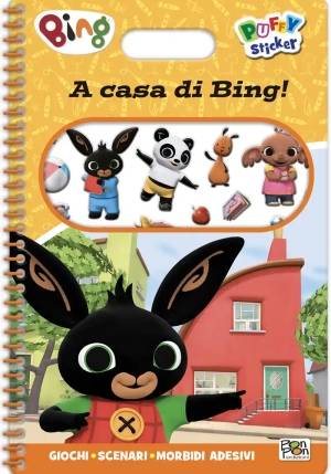 A Casa Di Bing. Puffy Sticker. Ediz. A Colori fronte