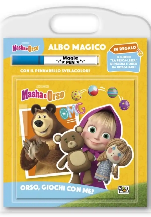 Orso Giochi Con Me? Masha E Orso. Albo Magico. Ediz. A Colori fronte