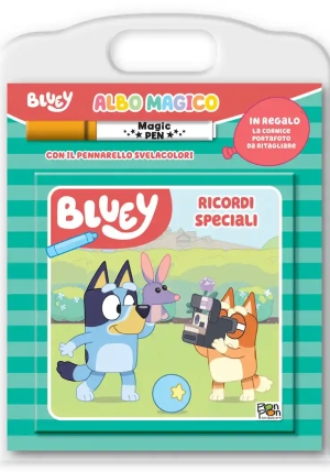 Ricordi Speciali. Bluey. Albo Magico 6. Ediz. A Colori fronte