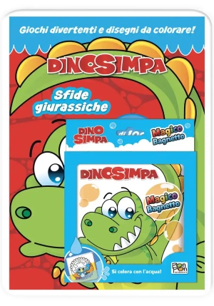 Sfide Giurassiche. Dinosimpa. Con Gadget fronte