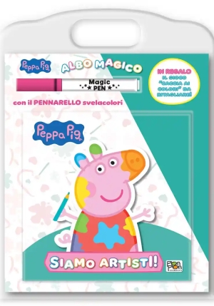 Siamo Artisti! Albo Magico. Peppa Pig. Con Pennarello Svelacolori fronte