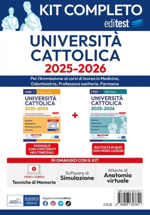 Medicina Cattolica - Kit 2v Di Preparazione fronte