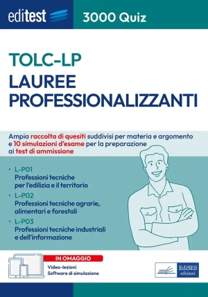 Lauree Professionalizzanti Tolc-lp - 3000 Quiz fronte