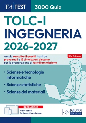 Ingegneria Tolc-i - 3000 Quiz fronte