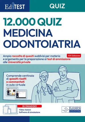 Medicina Odontoiatria - 12000 Quiz fronte