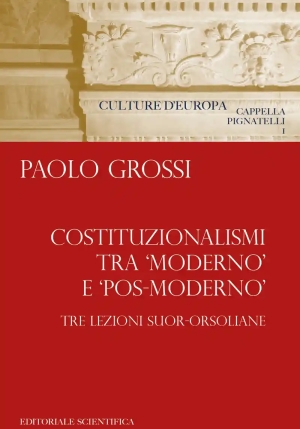 Costituzionalismi Tra Moderno fronte