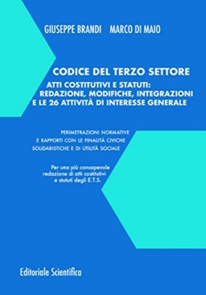 Codice Terzo Settore fronte