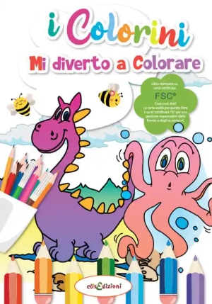 Mi Diverto A Colorare I Colorini fronte