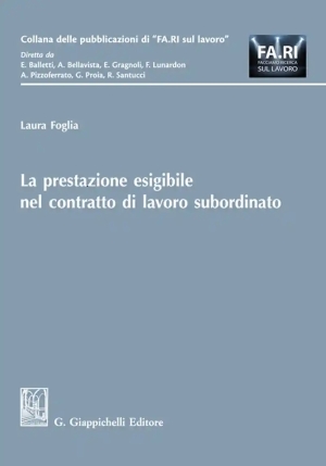 Prestazione Esigibile Contr.lavoro Sub. fronte