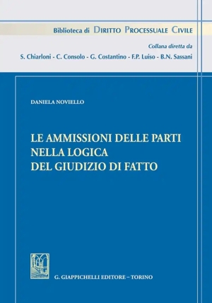 Ammissioni Parti Logica Giudizio Di Fatt fronte