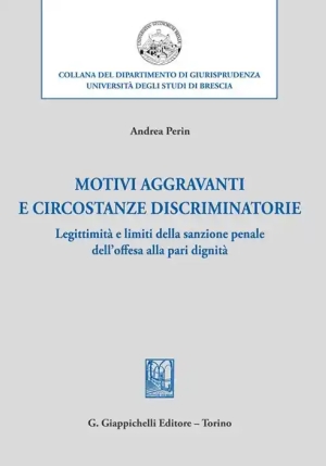 Motivi Aggravanti Circost.discriminatori fronte
