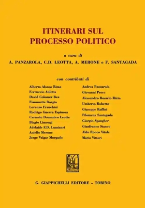 Itinerari Sul Processo Politico fronte