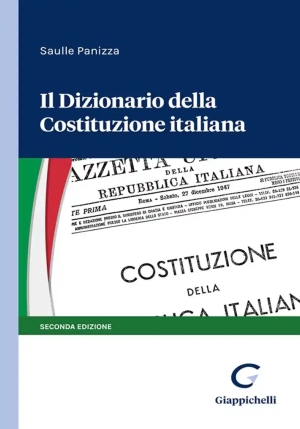 Dizionario Costituzione Italiana 2ed. fronte