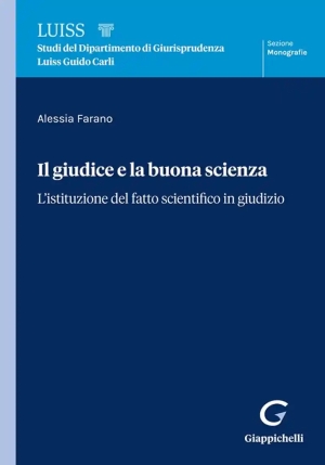 Giudice E La Buona Scienza fronte